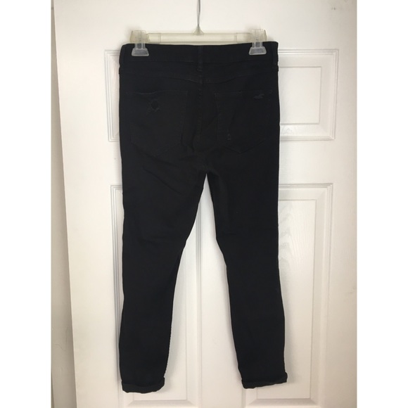SOLD High-Rise Crop Jean Leggings - Picture 4 of 7